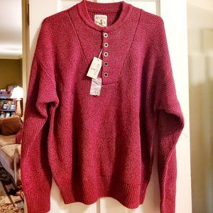Red Head Brand Mens Large Red Sweater